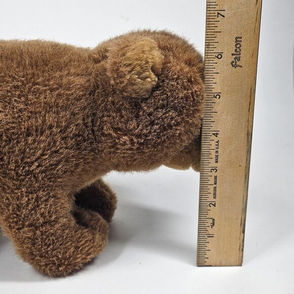 Dakin Standing Brown Bear Plush 1986 Vintage Stuffed Animal - Picture 5 of 9